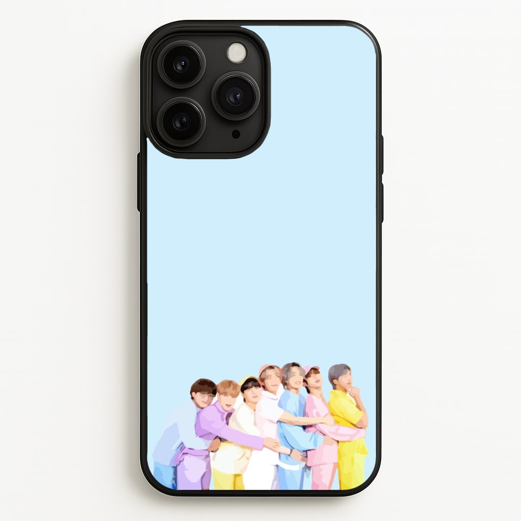 Colourful K-Pop Band Band  - BTS Phone Case for iPhone 11 Pro Max