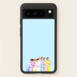Colourful K-Pop Band Band  - BTS Phone Case for Google Pixel 8 Pro