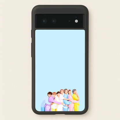 Colourful K-Pop Band Band  - BTS Phone Case for Google Pixel 6