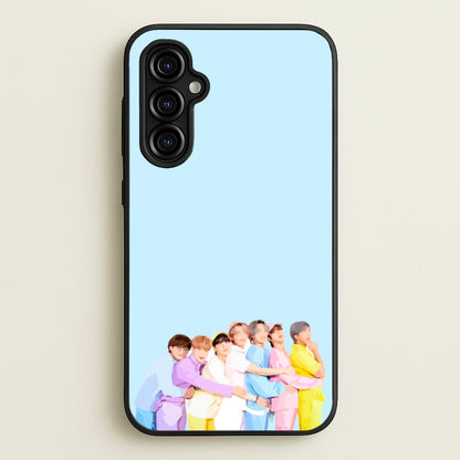 Colourful K-Pop Band Band  - BTS Phone Case for Galaxy A54