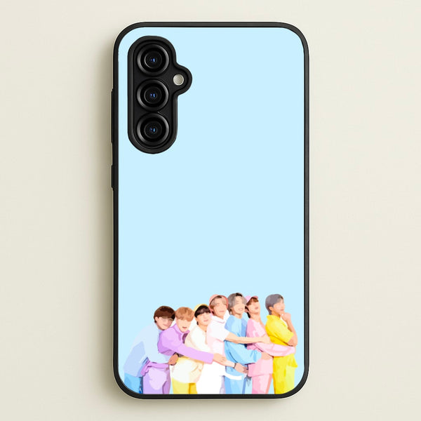 Colourful K-Pop Band Band  - BTS Phone Case for Galaxy A54