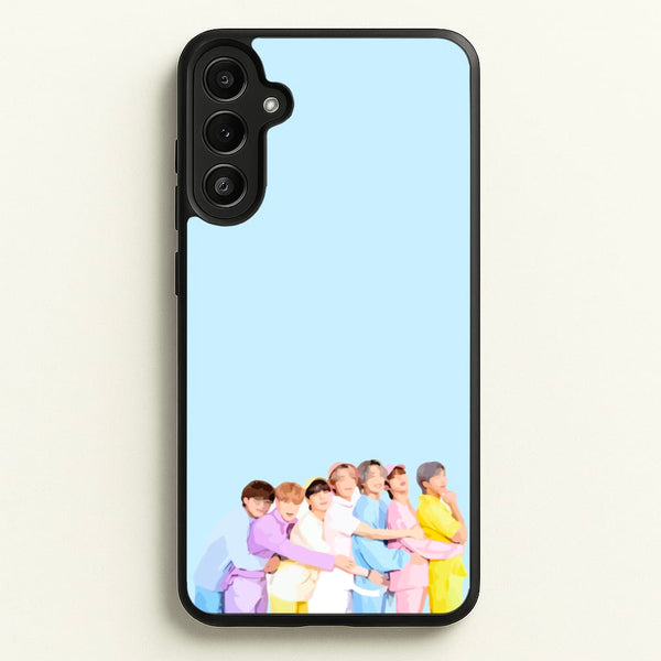 Colourful K-Pop Band Band  - BTS Phone Case for Galaxy A36