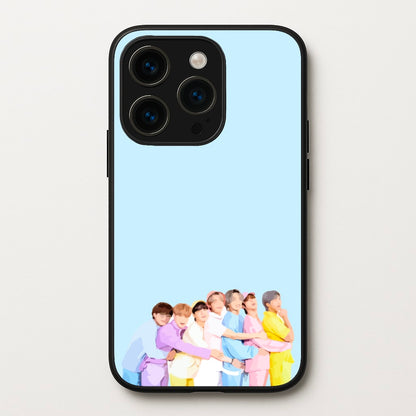 Colourful K-Pop Band Band  - BTS Phone Case for iPhone 14 Pro Max