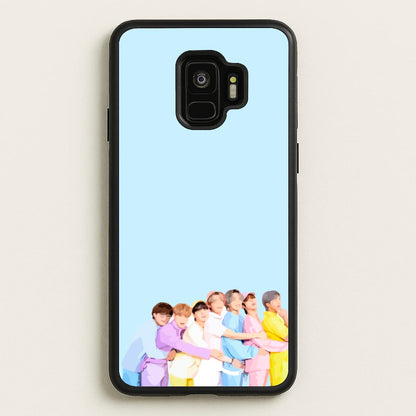 Colourful K-Pop Band Band  - BTS Phone Case for Galaxy S9