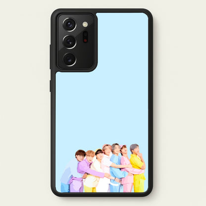 Colourful K-Pop Band Band  - BTS Phone Case for Galaxy Note 20 Ultra