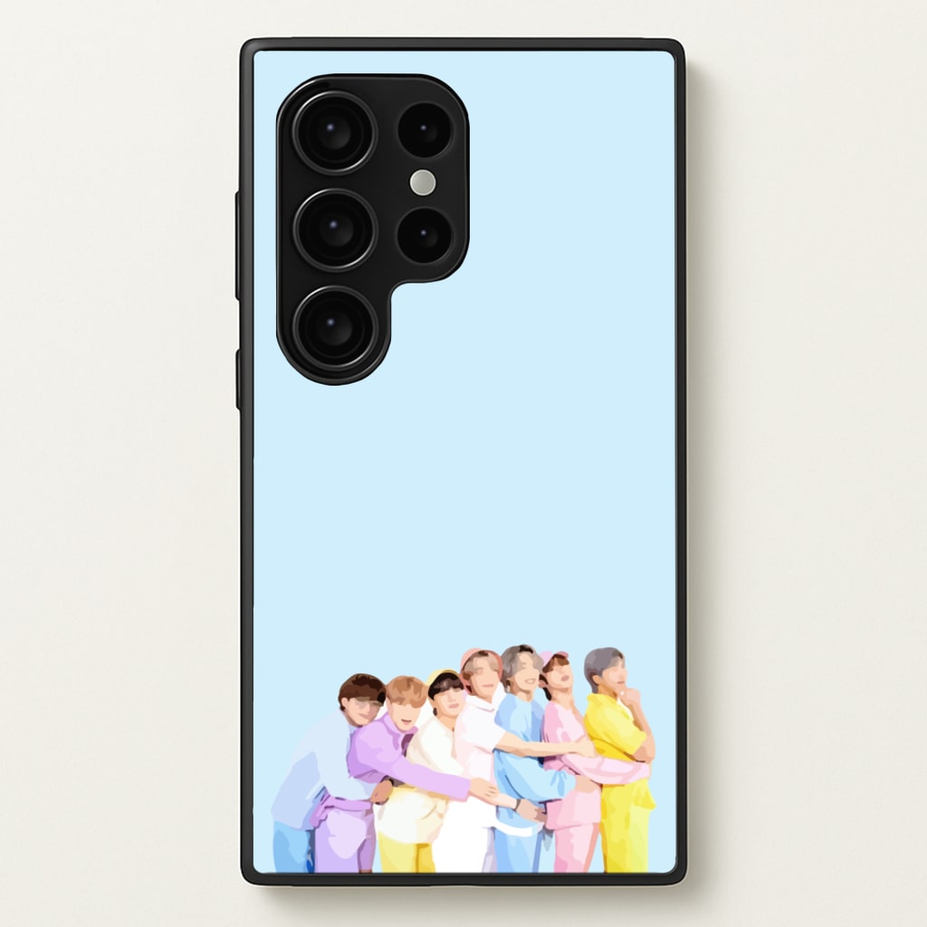 Colourful K-Pop Band Band  - BTS Phone Case for Galaxy S24 Ultra