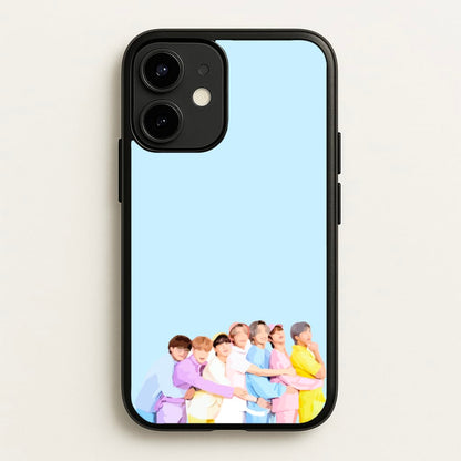 Colourful K-Pop Band Band  - BTS Phone Case for iPhone 12 Mini