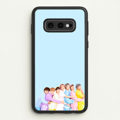 Colourful K-Pop Band Band  - BTS Phone Case for Galaxy S10e