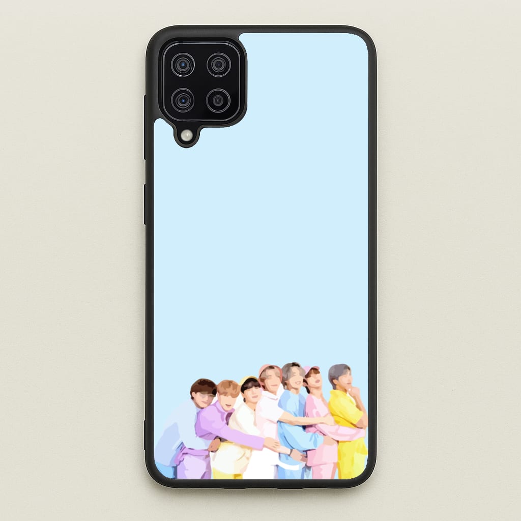 Colourful K-Pop Band Band  - BTS Phone Case for Galaxy A12