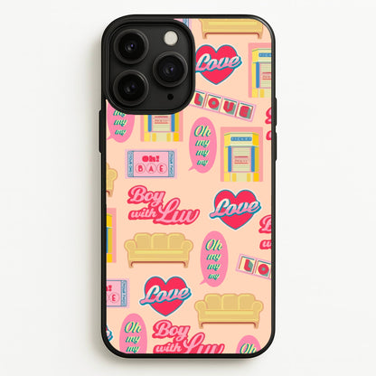 K-Pop Band Icon Pattern  - BTS Phone Case for iPhone 11 Pro Max