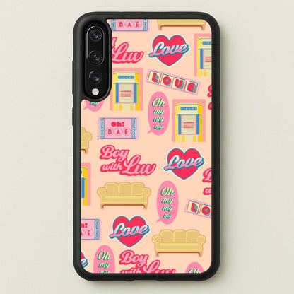K-Pop Band Icon Pattern  - BTS Phone Case for Huawei P20 Pro
