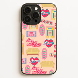 K-Pop Band Icon Pattern  - BTS Phone Case for iPhone 12 Pro Max