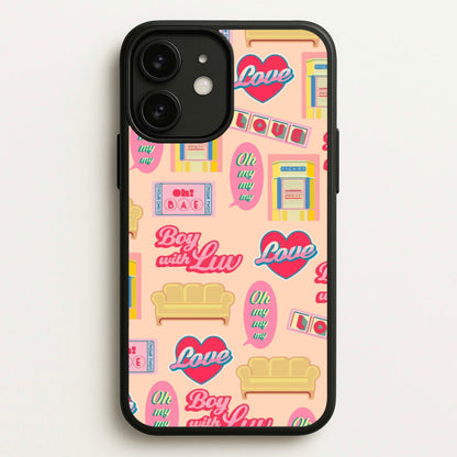 K-Pop Band Icon Pattern  - BTS Phone Case for iPhone 11