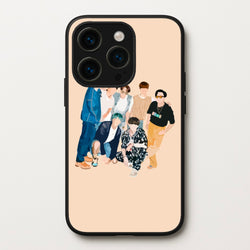 Casual K-Pop Band Band  - BTS Phone Case for iPhone 14 Pro