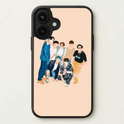Casual K-Pop Band Band Phone Case for iPhone 17