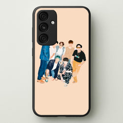 Casual K-Pop Band Band  - BTS Phone Case for Galaxy A35