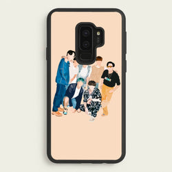 Casual K-Pop Band Band  - BTS Phone Case for Galaxy S9 Plus