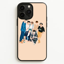 Casual K-Pop Band Band  - BTS Phone Case for iPhone 11 Pro Max