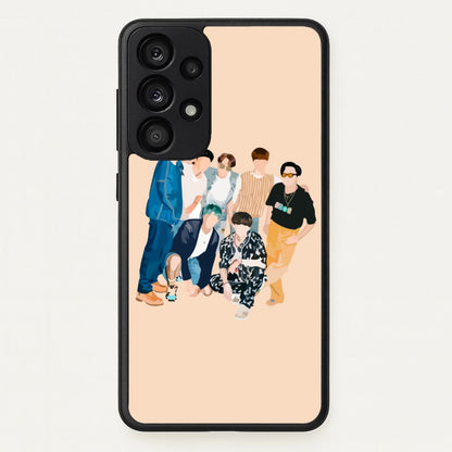 Casual K-Pop Band Band  - BTS Phone Case for Galaxy A33