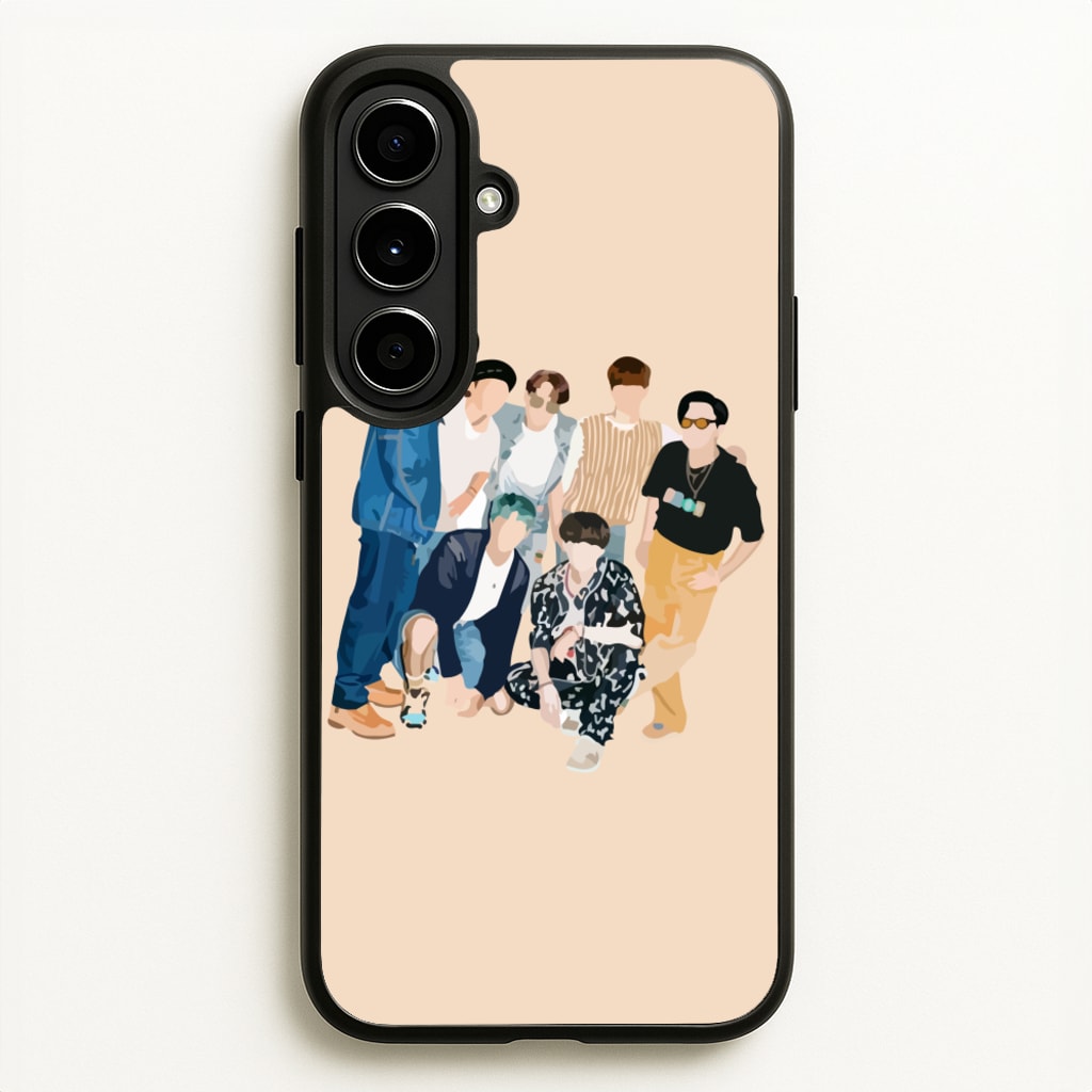 Casual K-Pop Band Band  - BTS Phone Case for Galaxy A56