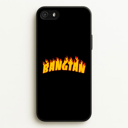 Bangtan Flames - K Pop  - BTS Phone Case for iPhone 5 / 5s / SE 2016