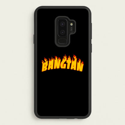 Bangtan Flames - K Pop  - BTS Phone Case for Galaxy S9 Plus
