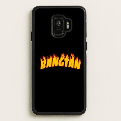 Bangtan Flames - K Pop  - BTS Phone Case for Galaxy S9