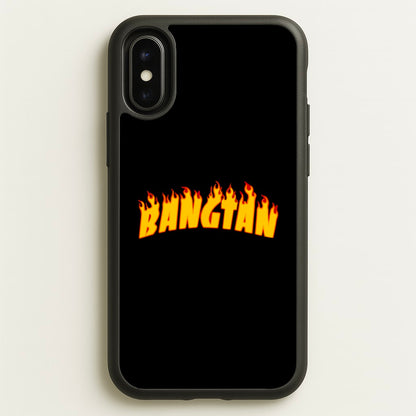 Bangtan Flames - K Pop  - BTS Phone Case for iPhone X / XS