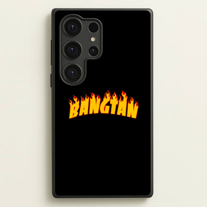 Bangtan Flames - K Pop  - BTS Phone Case for Galaxy S25 Ultra