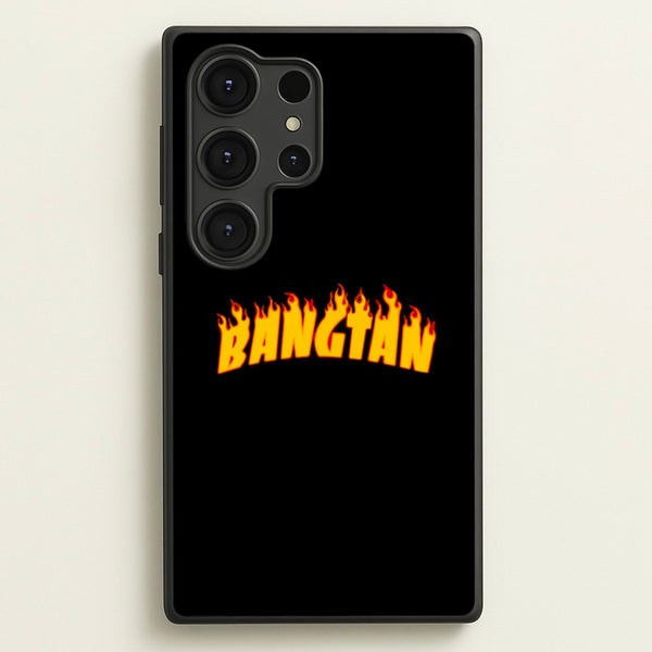 Bangtan Flames - K Pop  - BTS Phone Case for Galaxy S25 Ultra