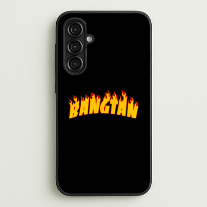 Bangtan Flames - K Pop  - BTS Phone Case for Galaxy A16