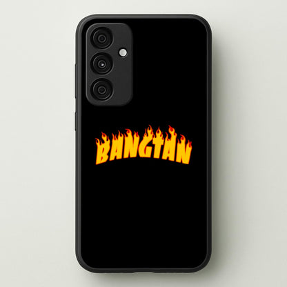 Bangtan Flames - K Pop  - BTS Phone Case for Galaxy A35