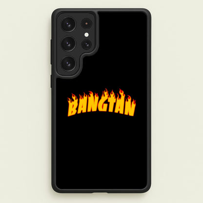 Bangtan Flames - K Pop  - BTS Phone Case for Galaxy S23 Ultra