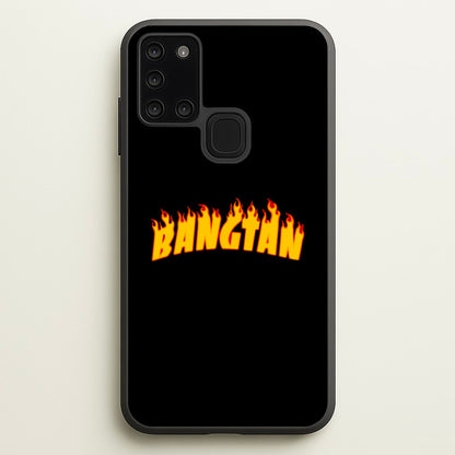Bangtan Flames - K Pop  - BTS Phone Case for Galaxy A21s