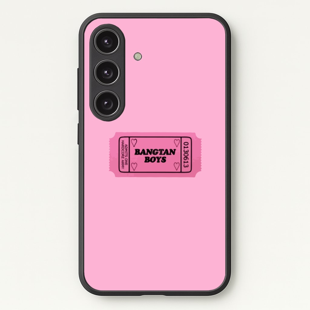 Bangtan Boys Ticket - K Pop  - BTS Phone Case for Galaxy S24 Plus