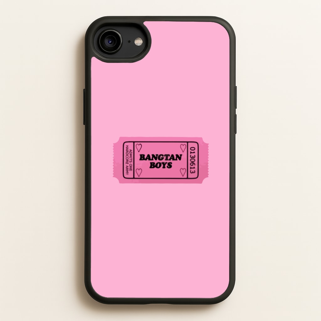 Bangtan Boys Ticket - K Pop  - BTS Phone Case for iPhone 6 / 7 / 8 / SE