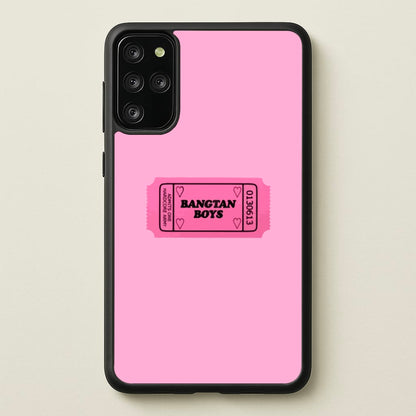 Bangtan Boys Ticket - K Pop  - BTS Phone Case for Galaxy S20 Plus