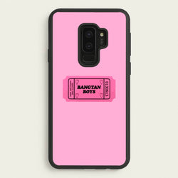 Bangtan Boys Ticket - K Pop  - BTS Phone Case for Galaxy S9 Plus
