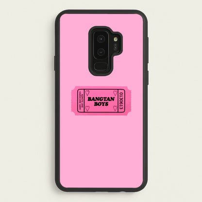 Bangtan Boys Ticket - K Pop  - BTS Phone Case for Galaxy S9 Plus