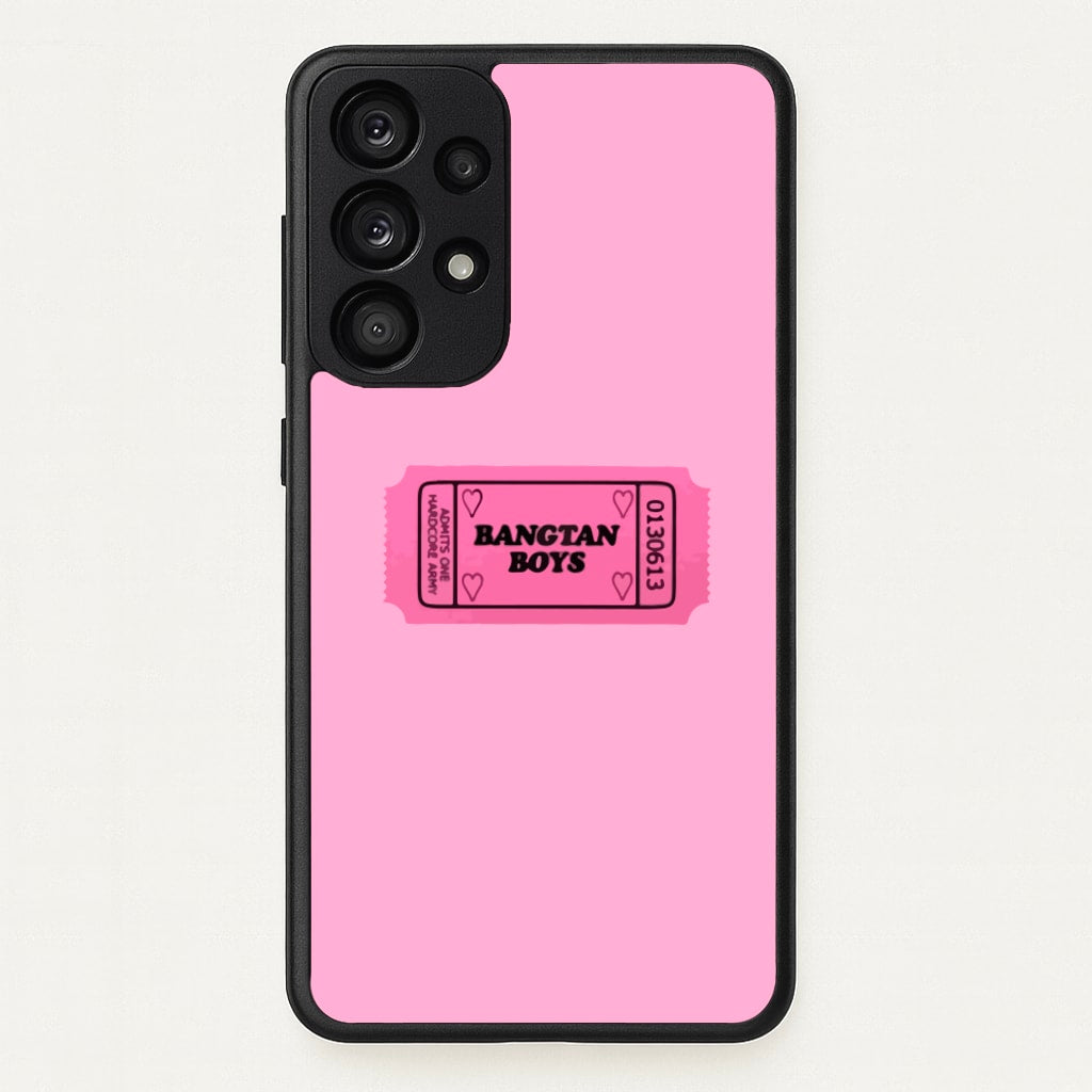 Bangtan Boys Ticket - K Pop  - BTS Phone Case for Galaxy A53