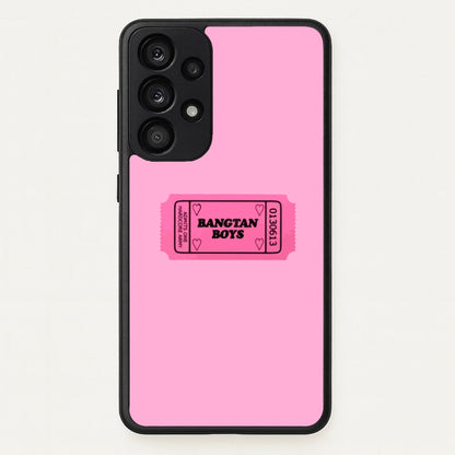 Bangtan Boys Ticket - K Pop  - BTS Phone Case for Galaxy A53