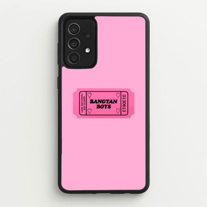 Bangtan Boys Ticket - K Pop  - BTS Phone Case for Galaxy A52 / A52s