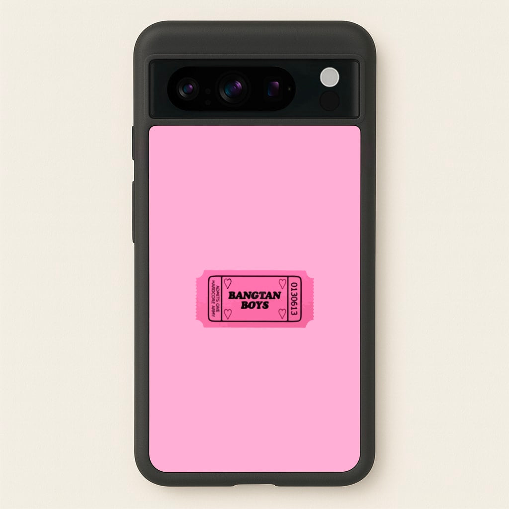 Bangtan Boys Ticket - K Pop  - BTS Phone Case for Google Pixel 8 Pro