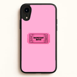 Bangtan Boys Ticket - K Pop  - BTS Phone Case for iPhone XR