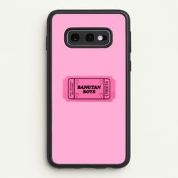 Bangtan Boys Ticket - K Pop  - BTS Phone Case for Galaxy S10e