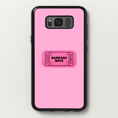 Bangtan Boys Ticket - K Pop  - BTS Phone Case for Galaxy S8