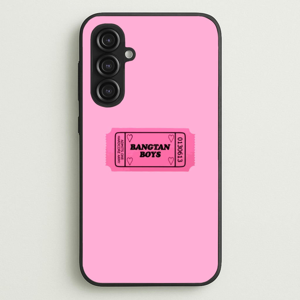 Bangtan Boys Ticket - K Pop  - BTS Phone Case for Galaxy S23FE