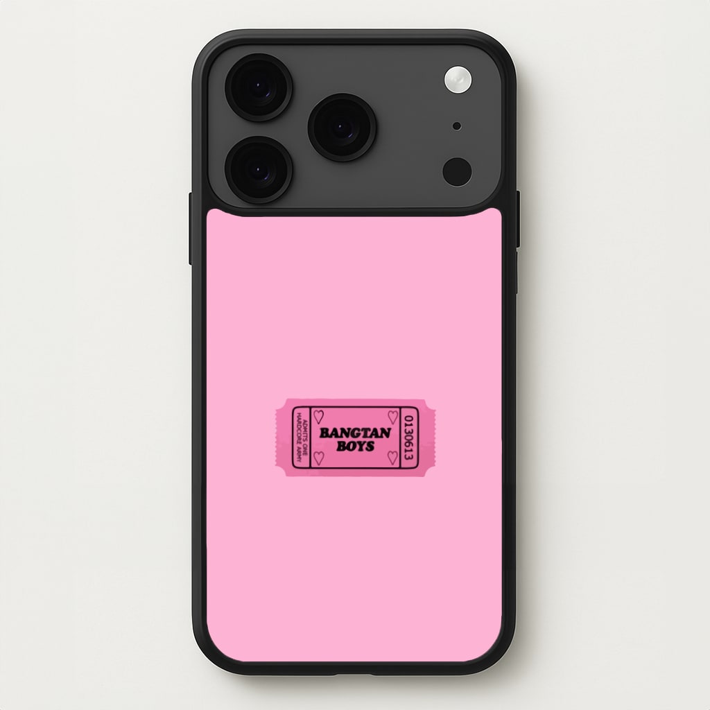 Bangtan Boys Ticket - K Pop Phone Case for iPhone 17 Pro