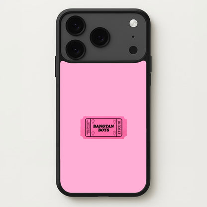 Bangtan Boys Ticket - K Pop Phone Case for iPhone 17 Pro