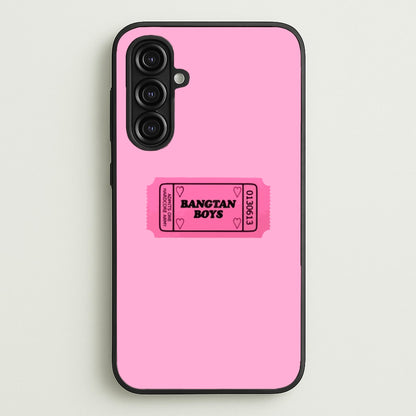 Bangtan Boys Ticket - K Pop  - BTS Phone Case for Galaxy A16